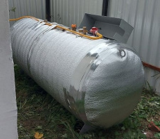 Монтаж газгольдера Спецгаз 1400 л в Орехово-Зуево