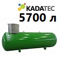 Подземный газгольдер Kadatec 5700 л под ключ в Орехово-Зуево